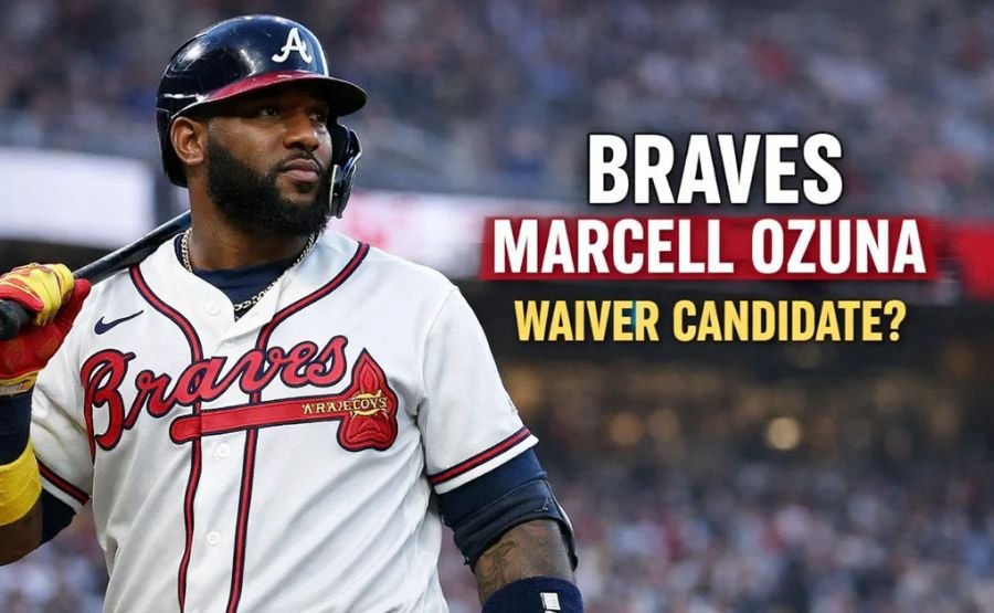 The Atlanta braves marcell ozuna waiver candidate